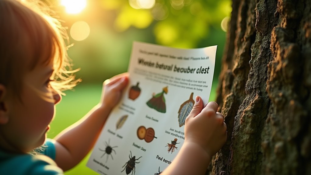 woodland detective nature activity