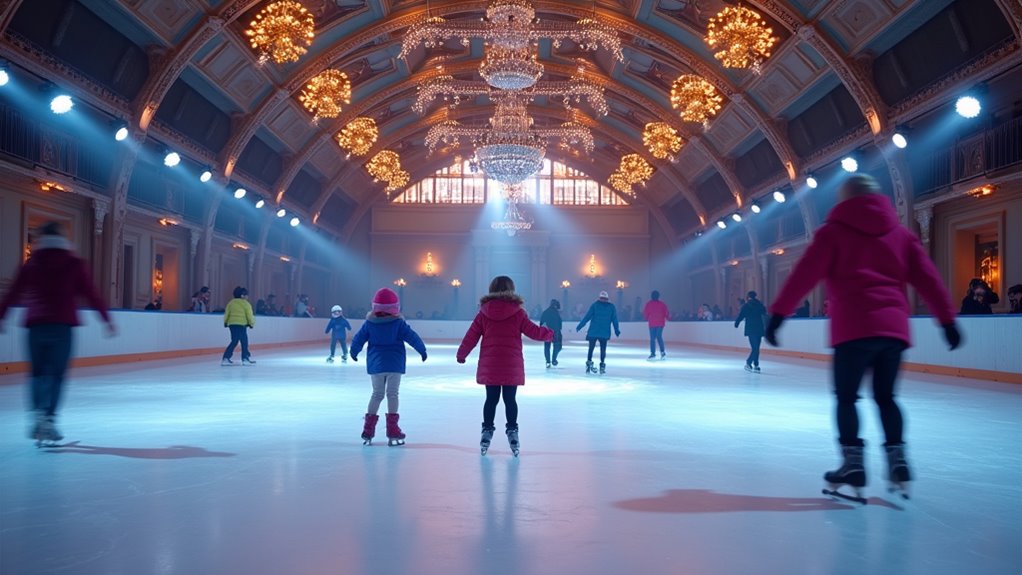 year round indoor ice skating