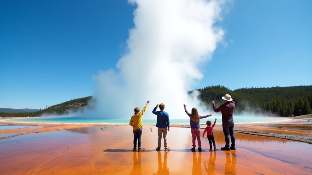 yellowstone s geysers and features