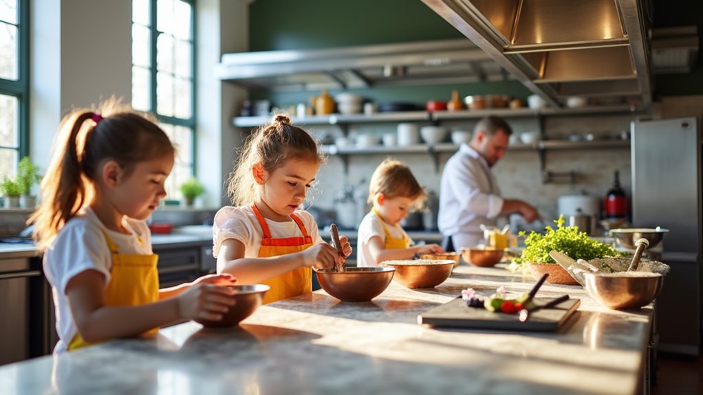 youth friendly safety focused kitchen