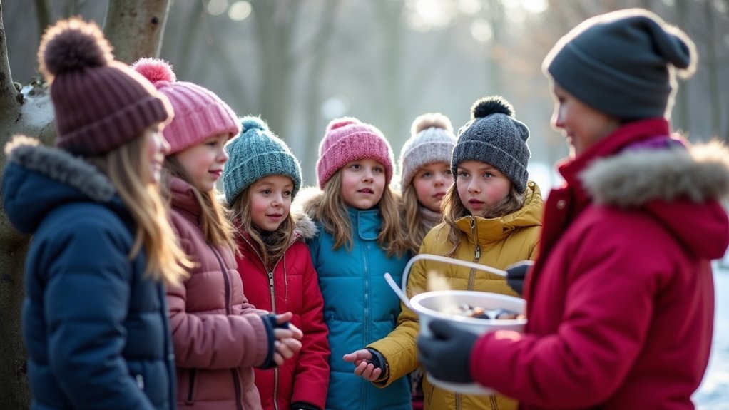zoo keeper talks and feeds
