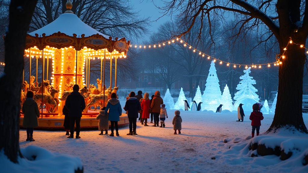 zoo lights and santa