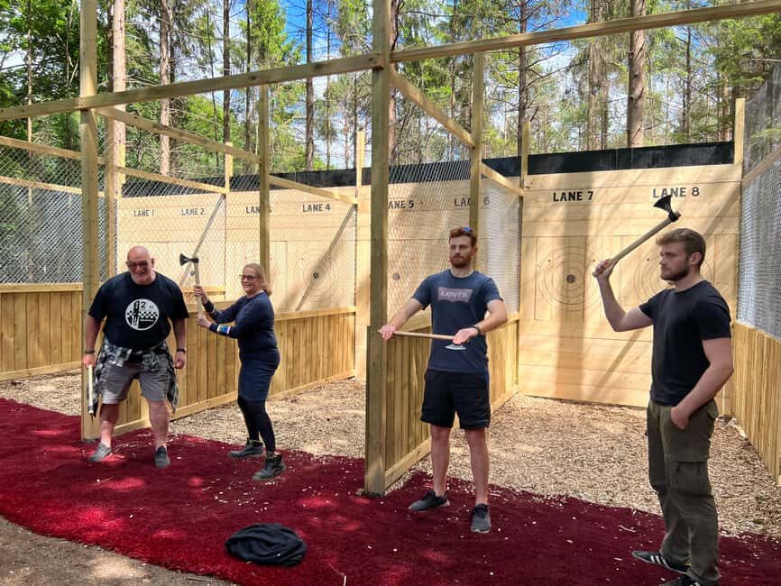 1 Hour Axe Throwing Experience - Tunbridge Wells - Practical Details and Tips