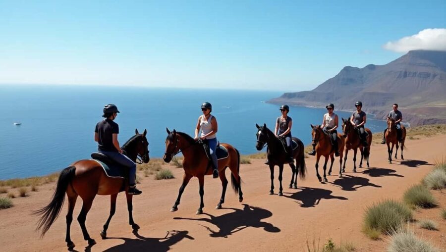 1-hour horseback ride in the south of Tenerife - The Setting: Nature and Views