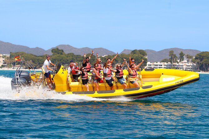 1 Hour of Adrenaline and Speedboat adventure in Alcúdia - The Experience in Practice