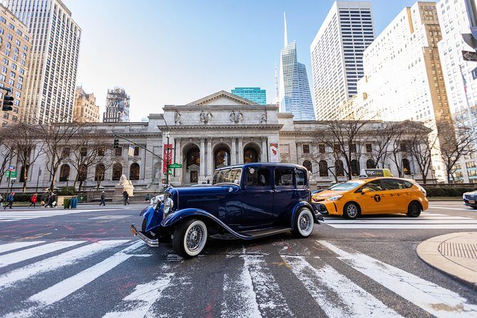 1 HR - NYC Private Classic Car Experience - Midtown - The Itinerary in Detail