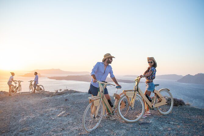 2-hour Private Wooden E-Bike Tour in Emporio Castle, Santorini - What the Ride Really Looks Like