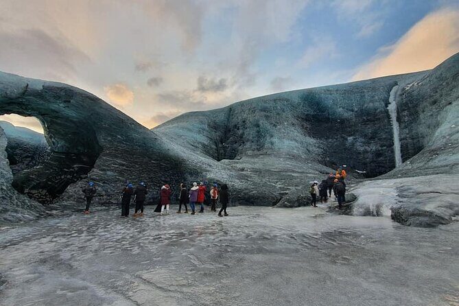 3-Day Golden Circle, Ice Cave, Glacier Lagoon & Waterfalls Tour - Day 3: Glaciers, Churches, and the Blue Ice Cave