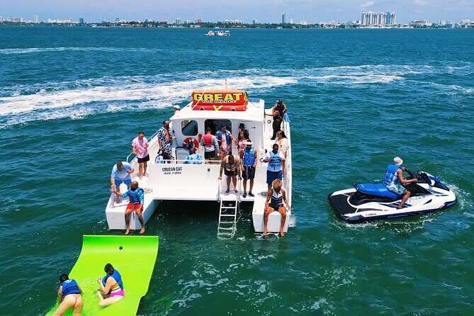 3 Hour Party Boat Jet ski Banana Tube and open bar in Miami - Authentic Voices: What Guests Say