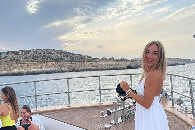 3-Hour Sunset Cruise from Protaras with Fruit & Champagne - The Onboard Experience