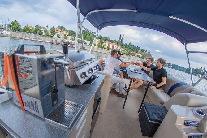 3 Hours Prague Private Boat Cruise Beer or Prosecco Unlimited - The Experience on Deck