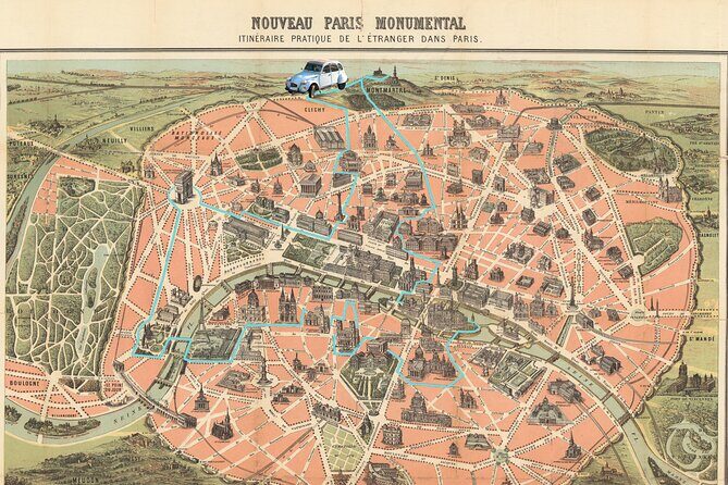 3H Grand Paris Tour in 2CV CITROEN - Authentic Traveler Insights