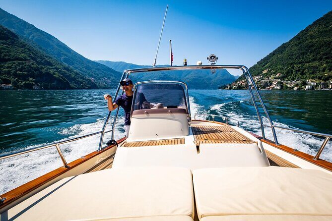 3H Private Cruise on a beautiful wooden speedboat on Lake Como - What It Feels Like to Be on the Water