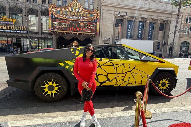 50min Driving Tour: Explore Hollywood in Cybertruck - Practical Details