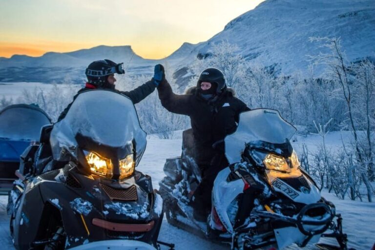 Abisko/Björkliden: Panorama Snowmobile Tour with Snacks - The Scenic Highlights