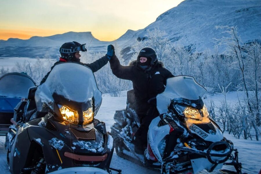 Abisko/Björkliden: Panorama Snowmobile Tour with Snacks - The Scenic Highlights
