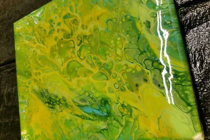 Acrylic Pour Painting Class in Estes Park, Colorado - The Value of a Creative Outlet