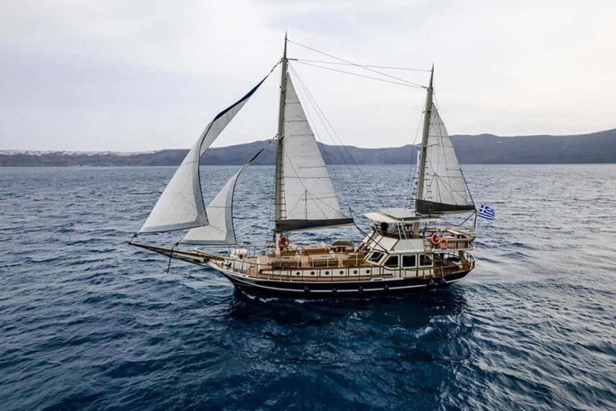Adonis Luxury Schooner Santorini Full Day Cruise - Highlights of the Full Day Tour