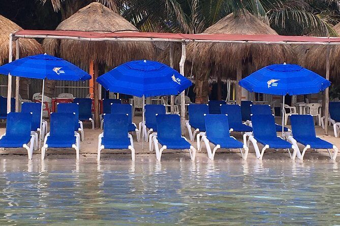 ADULTS GOLD A day at the beach at Los Arrecifes Restaurant-Open Bar And Massage. - Pricing and Value