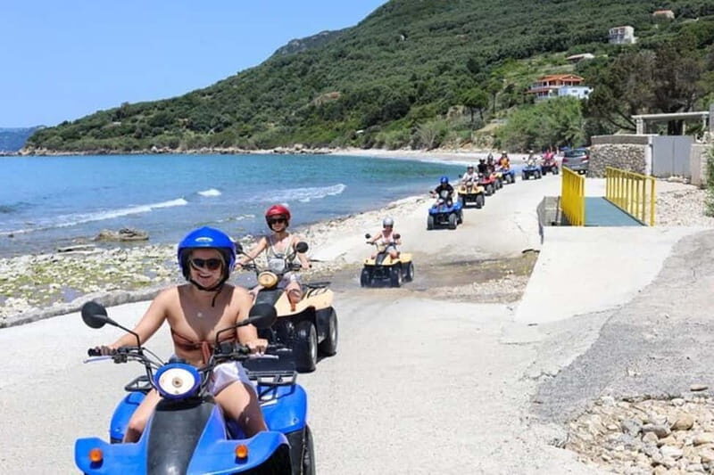 Agios Gordios: Corfu ATV Quad Tour with Lunch at Pink Palace - FAQs