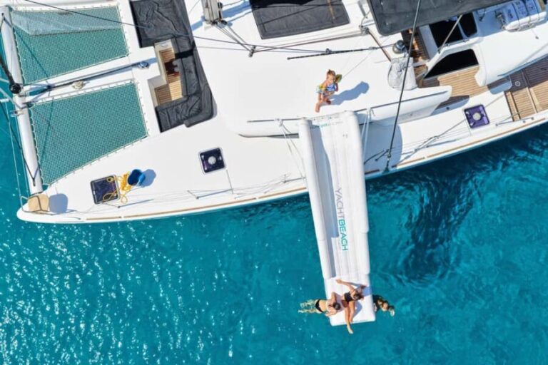 Agios Nikolaos All-inclusive Catamaran Cruise & Water Toys - Water Activities and Playtime