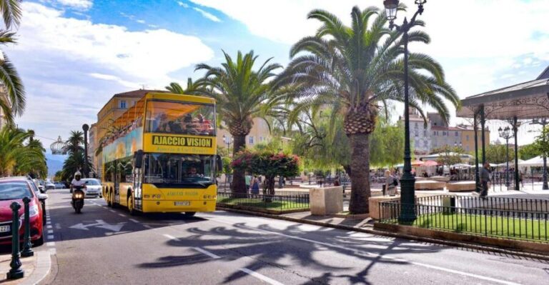 Ajaccio: Town Highlights and Coast Open-Top Bus Tour - The Experience and Review Insights