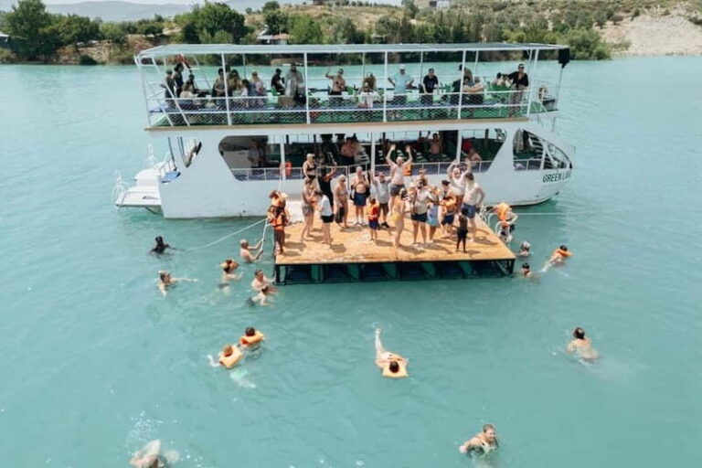 Alany: Mix Tour Cabrio Bus Safari, Boat Tour with Lunch - Starting with a Colorful Intro