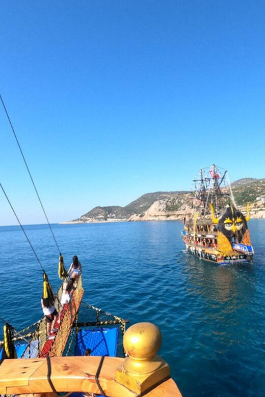Alanya: Pirates Boat Trip with Lunch and Hotel Pickup - Itinerary Breakdown