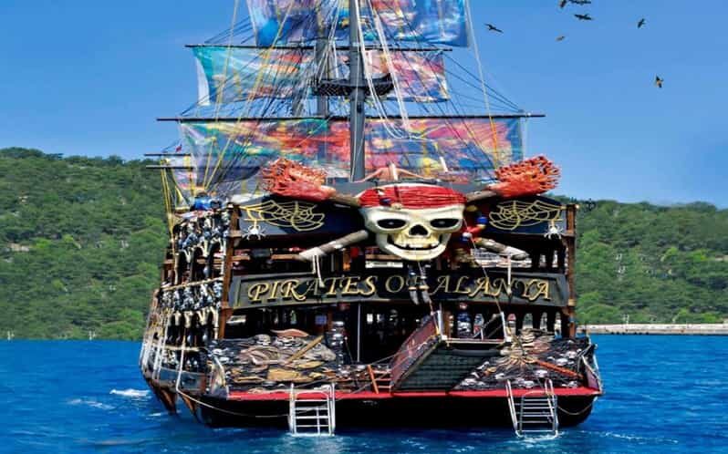 Alanya: Pirates of Alanya Boat Tour with Lunch and Drinks - The Day’s Itinerary and What to Expect