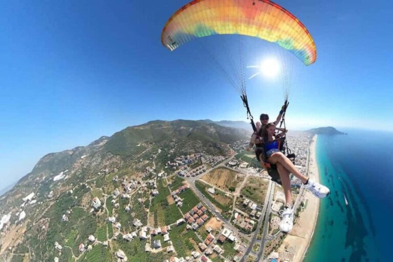 Alanya Tandem Paragliding Adventure with Professional Pilots - Key Points