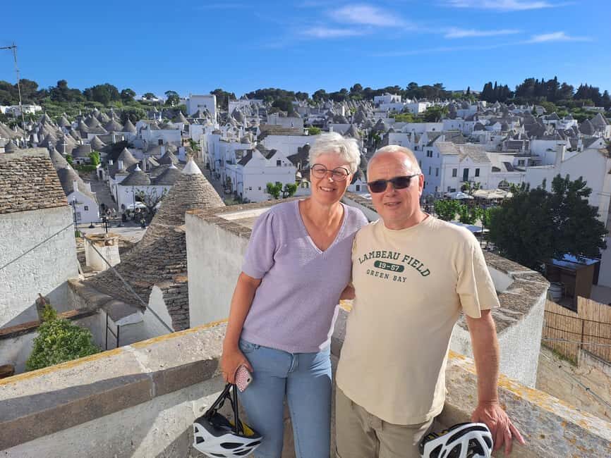 Alberobello: e-bike tour and orecchiette cooking class - The Itinerary in Detail