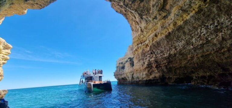 Albufeira: Coastline and Benagil Caves Tour by Catamaran - What to Expect from the Tour