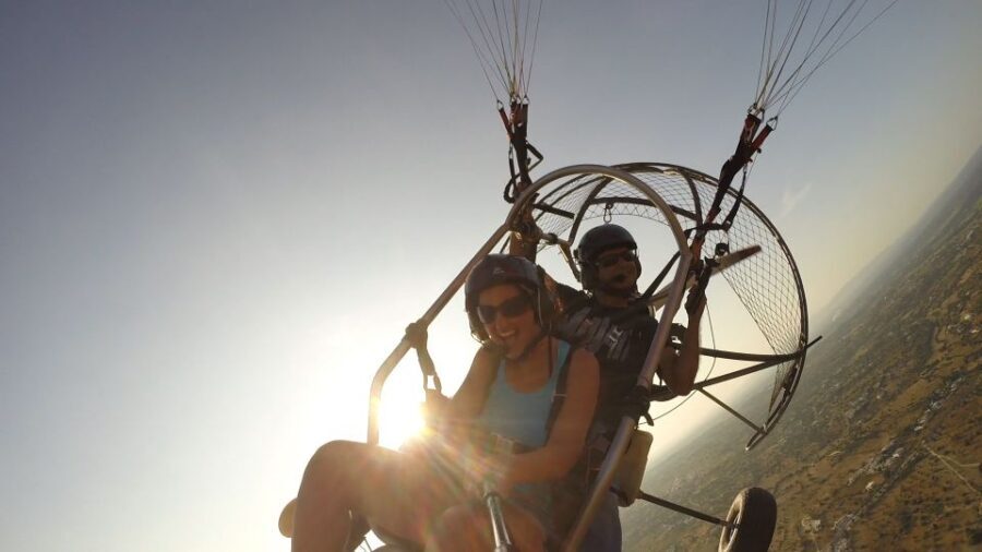 Albufeira: Sunset Paragliding Flight - The Experience and Equipment