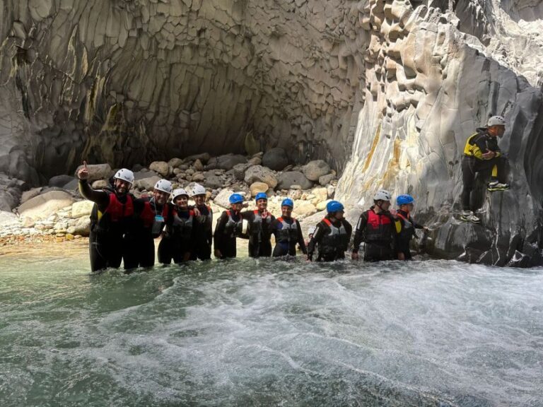 Alcantara River and Gorges: Bodyrafting Experience - The Itinerary in Detail