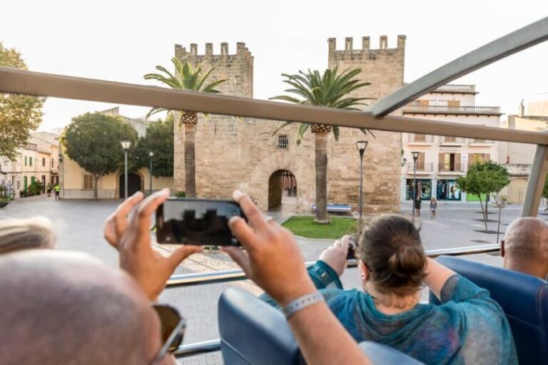 Alcudia: ALCUDIA City TOUR Open Top Bus, open-top bus tour - Scenic Stops and Highlights