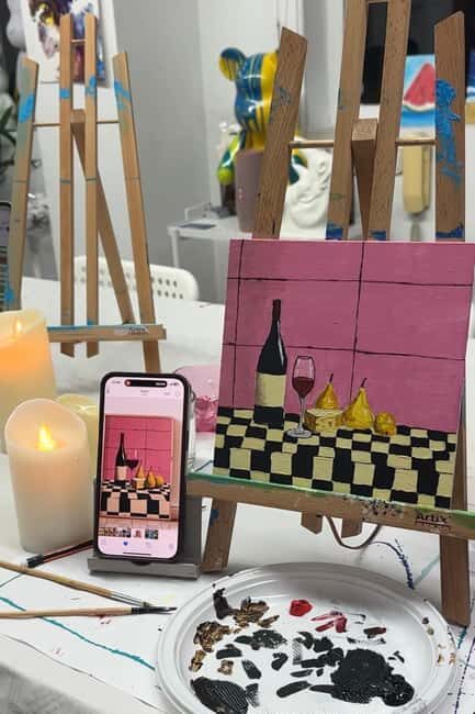 Alicante: Art Painting Workshop with Candlelight Option - FAQ