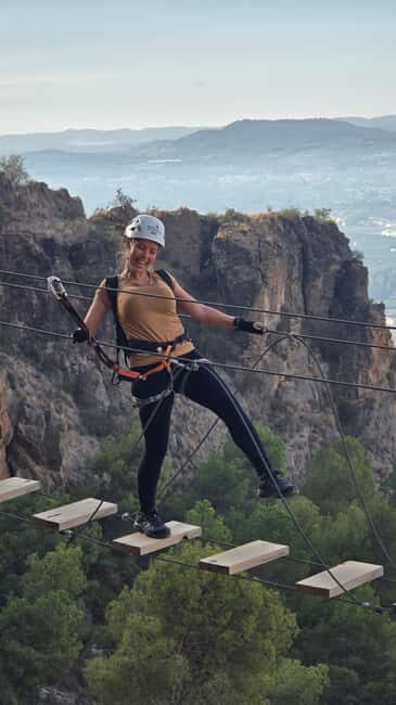 Alicante: Redovan Via Ferrata, family Climb - The K2 Family Section: Making Climbing Friendly and Fun