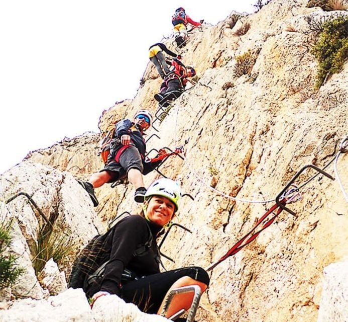 Alicante: Via Ferrata del Ponoig Guided Trek and Climb - The Itinerary in Detail