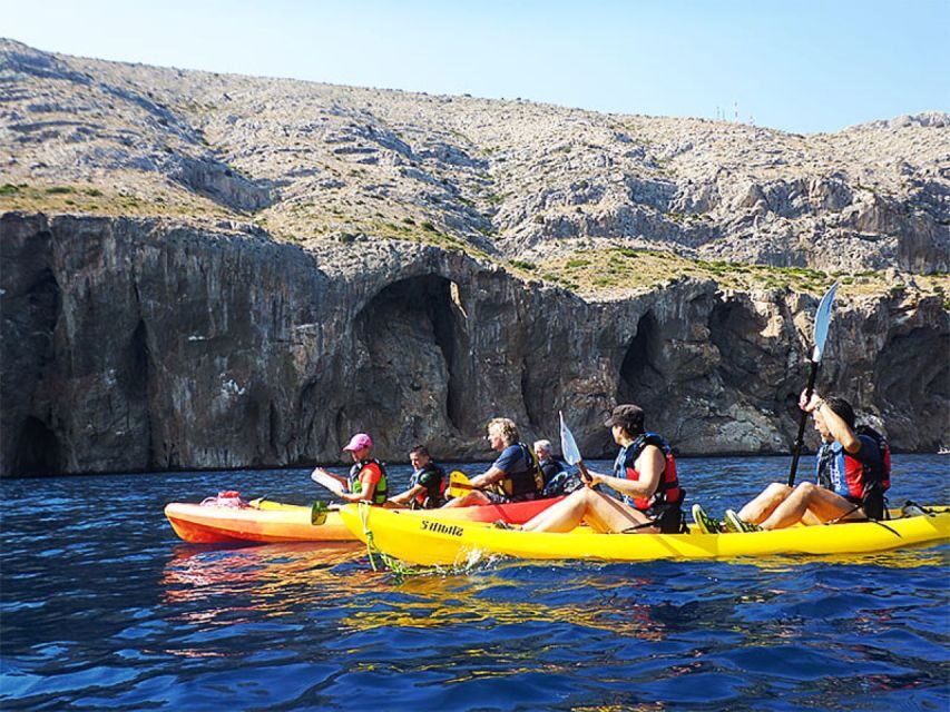 Altea: Morro de Toix Guided Kayak Excursion - The Itinerary in Detail