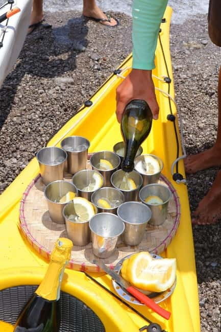 Amalfi: Kayak-Snorkel to Pandora Cave, Hidden Beach & Drinks - What’s Included and Why It Matters