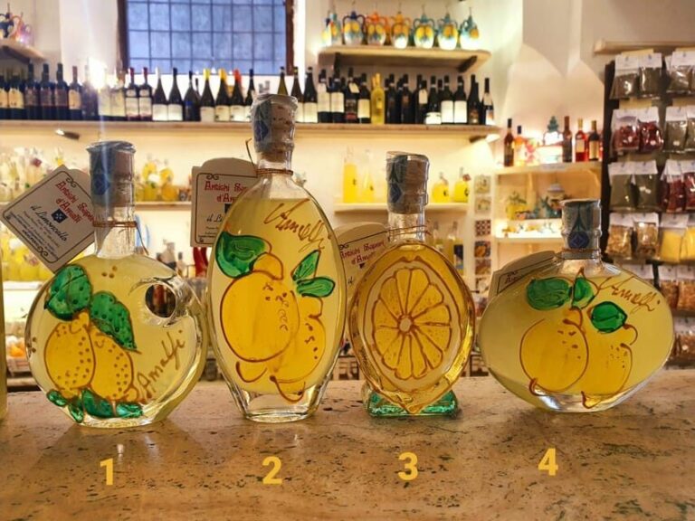 Amalfi: Limoncello Factory Guided Tour with Tastings - The Itinerary in Detail