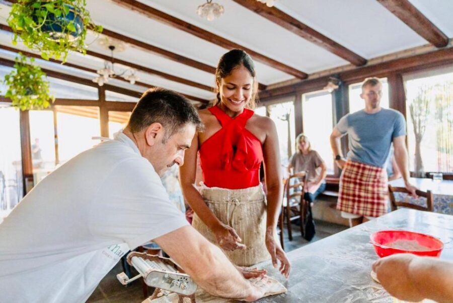 Amalfi: Mozzarella, Fettuccine, and Tiramisù Cooking Class - The Food, Drinks, and Value