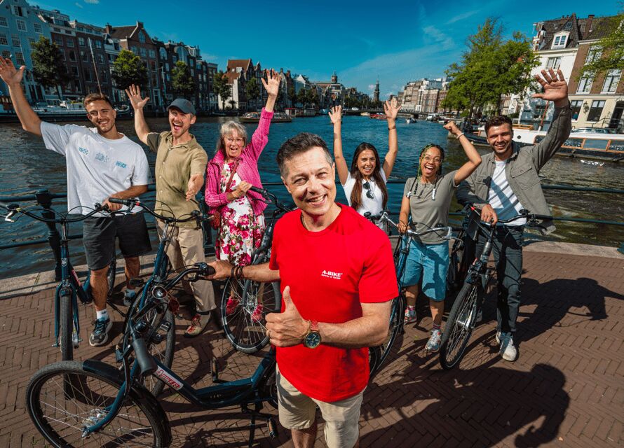 Amsterdam: 2.5-Hour Bike Tour - The Stops and Their Significance