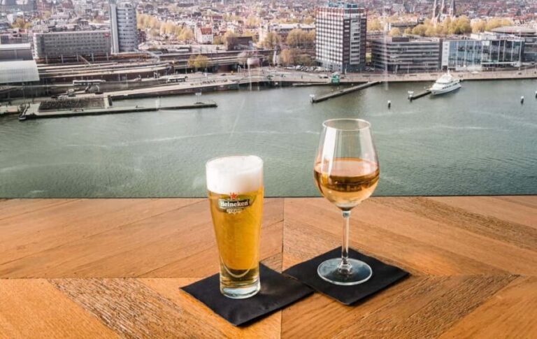 Amsterdam: A'DAM Lookout Entry Ticket with 1 drink - Taking Your Sightseeing Up a Notch