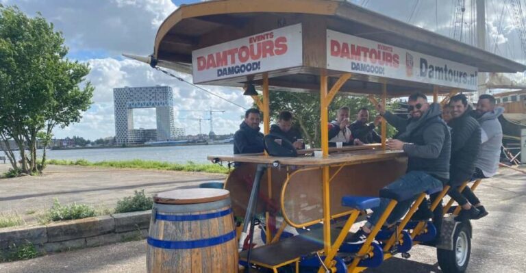 Amsterdam: BUBBLES & BIKE Prosecco Tour - The Original - How the Tour Works