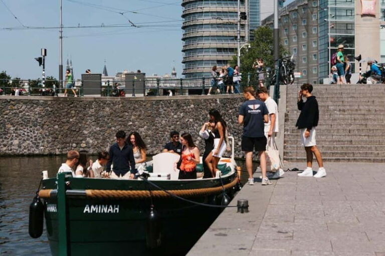 Amsterdam Evening (Sunset) Canal Cruise w/ optional drinks - The Experience Itself: What to Expect