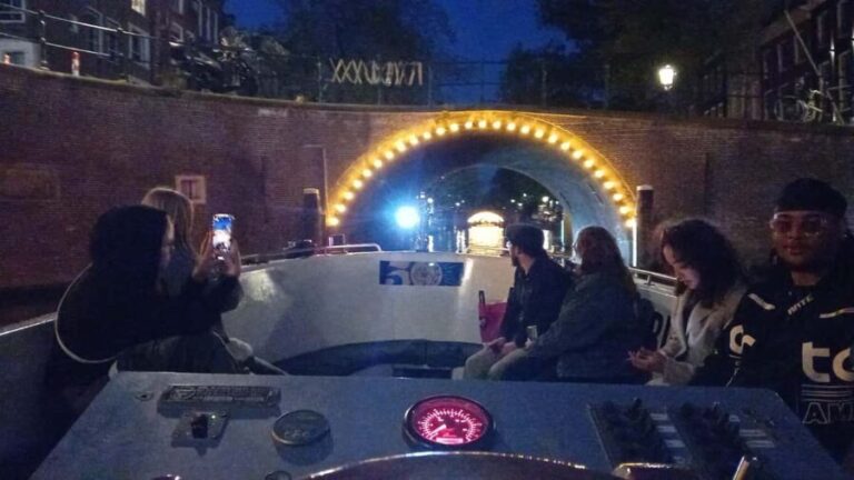 Amsterdam: Friendly 420 City Of Light Smoking River Cruise - The Itinerary and What to Expect