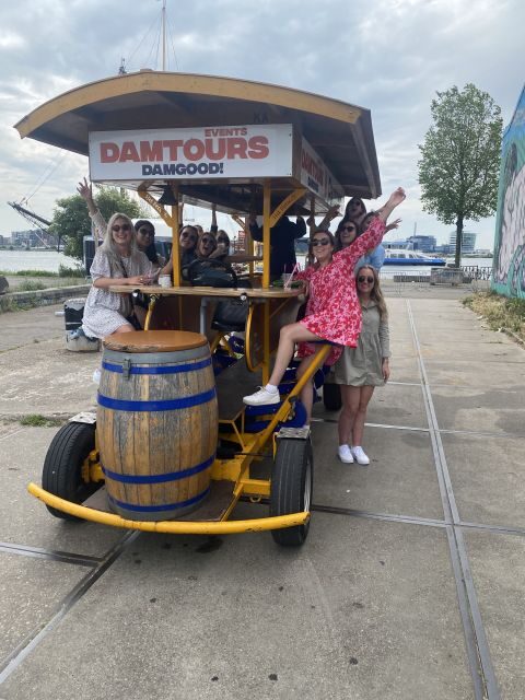 Amsterdam: Guided Beer Bike or Prosecco Bike Tour - The Pros and Cons