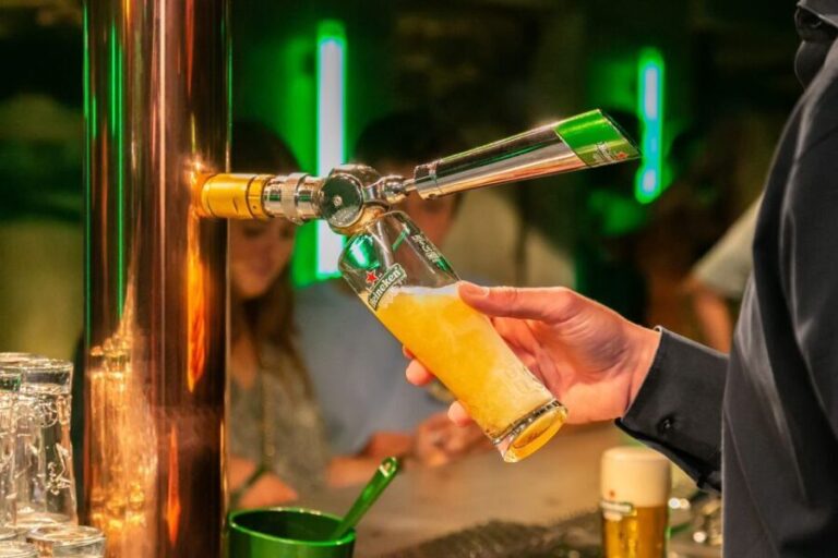 Amsterdam: Heineken Experience Ticket including 2 Drinks - The Atmosphere and Extras