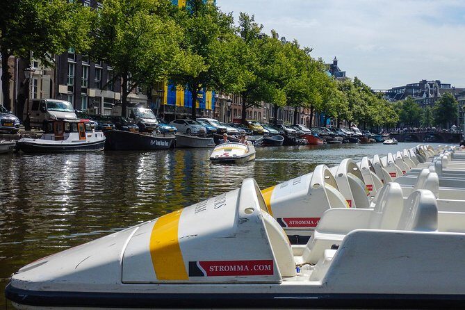 Amsterdam Independent Sightseeing by Pedal Boat - The Experience: Sightseeing from the Water